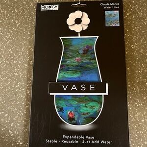 Claude Monet Water Lilies Vase